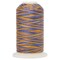 Threadart Multicolor 100% Cotton Thread | Variegated Colors for Quilting, Sewing, and Embroidery | 40/3wt - 600M (660 Yards) Cones | Long Staple Low Lint | 22 Colors